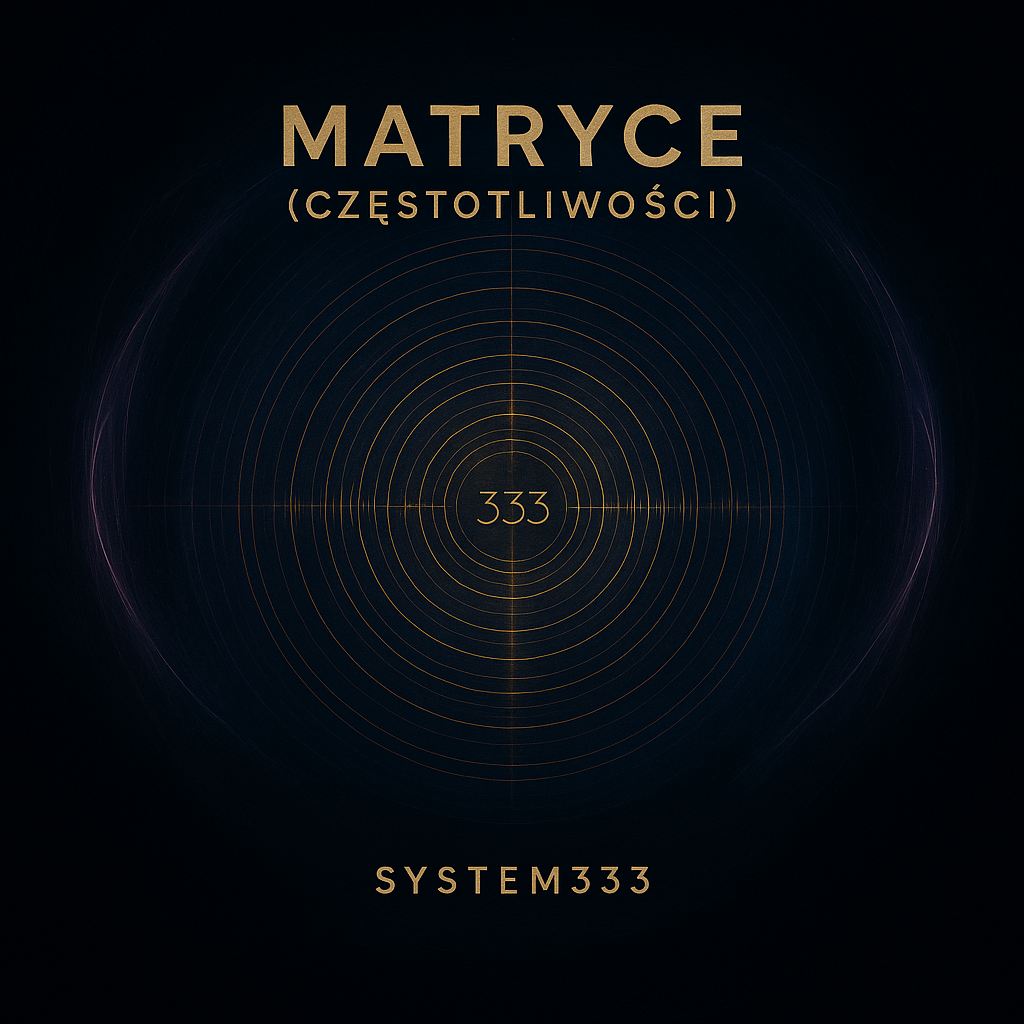 Sanctum333 – Matryce częstotliwości (soundhealing i rezonans 3-6-9)