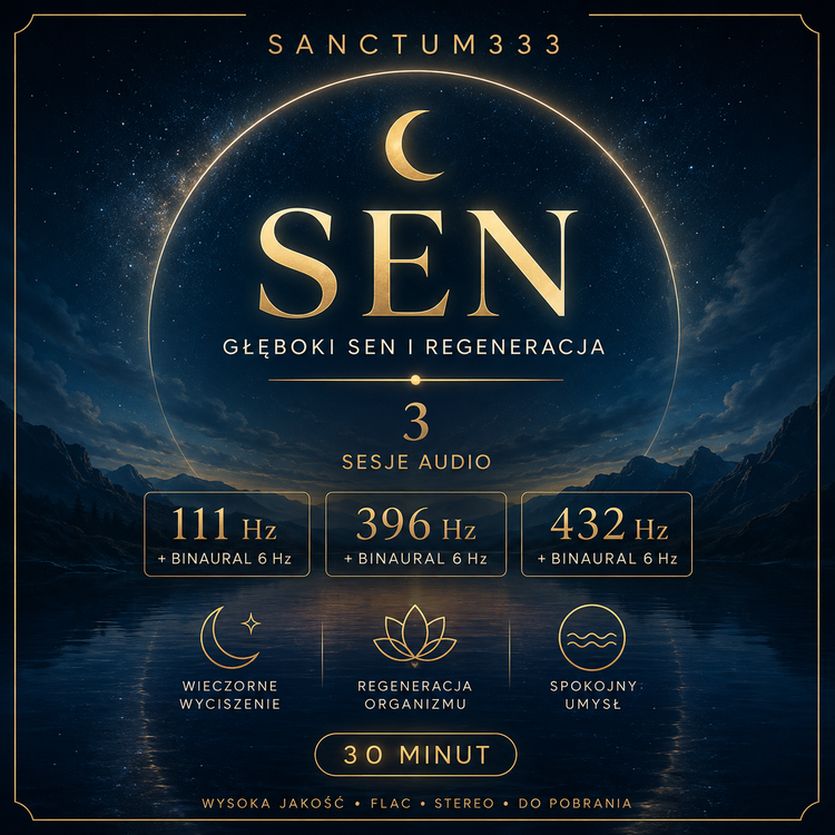 Sen - nagrania częstotliwościowe Sanctum333
