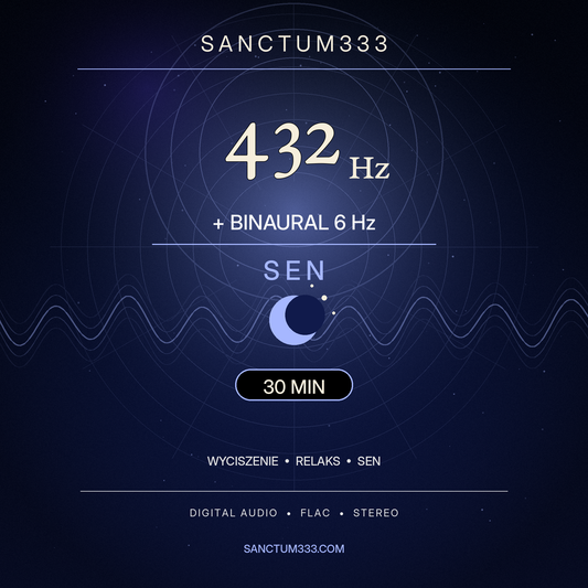 Sanctum333 | 432 Hz + Binaural 6 Hz | Sen | 30 min