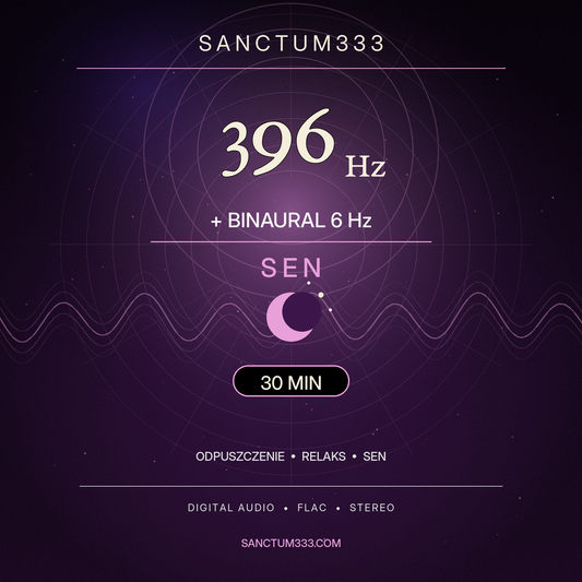 Sanctum333 | 396 Hz + Binaural 6 Hz | Sen | 30 min